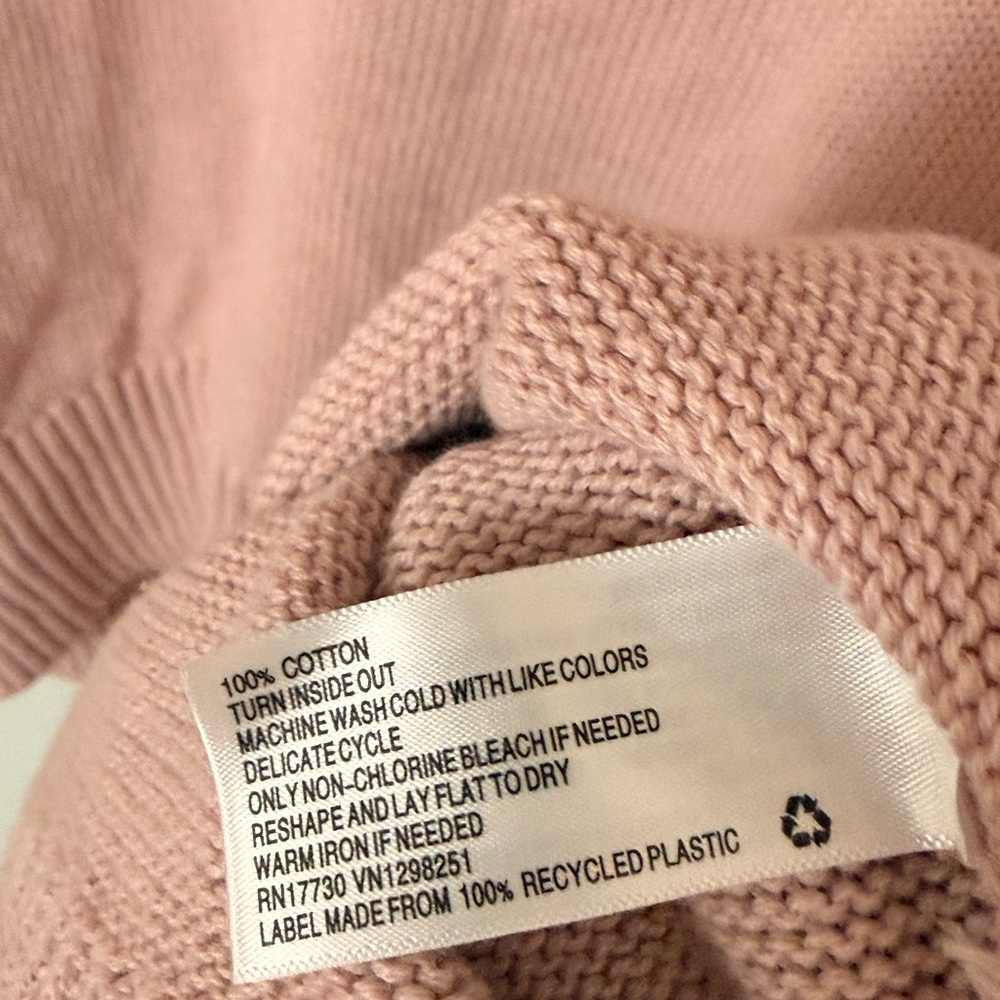 Universal Thread Pink Cotton Knit Sweater XXL - Picture 4 of 7
